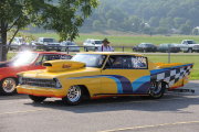 Yellow 1967 Nova Top Sportsman Drag Car
